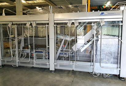 J+P casepacker (Kartonfüllmaschine) KVKF 400, 2017
